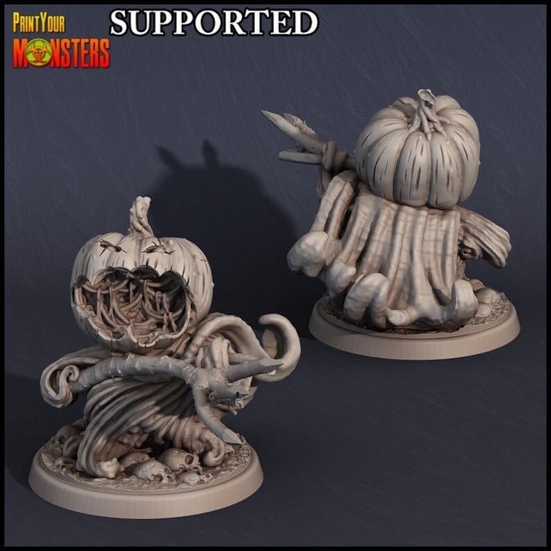 Pumpkin Soldiers - Print Your Monsters 