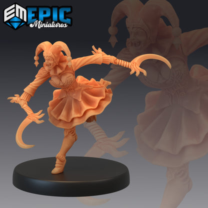 Harlequin Mad Girl - Epic Miniatures 