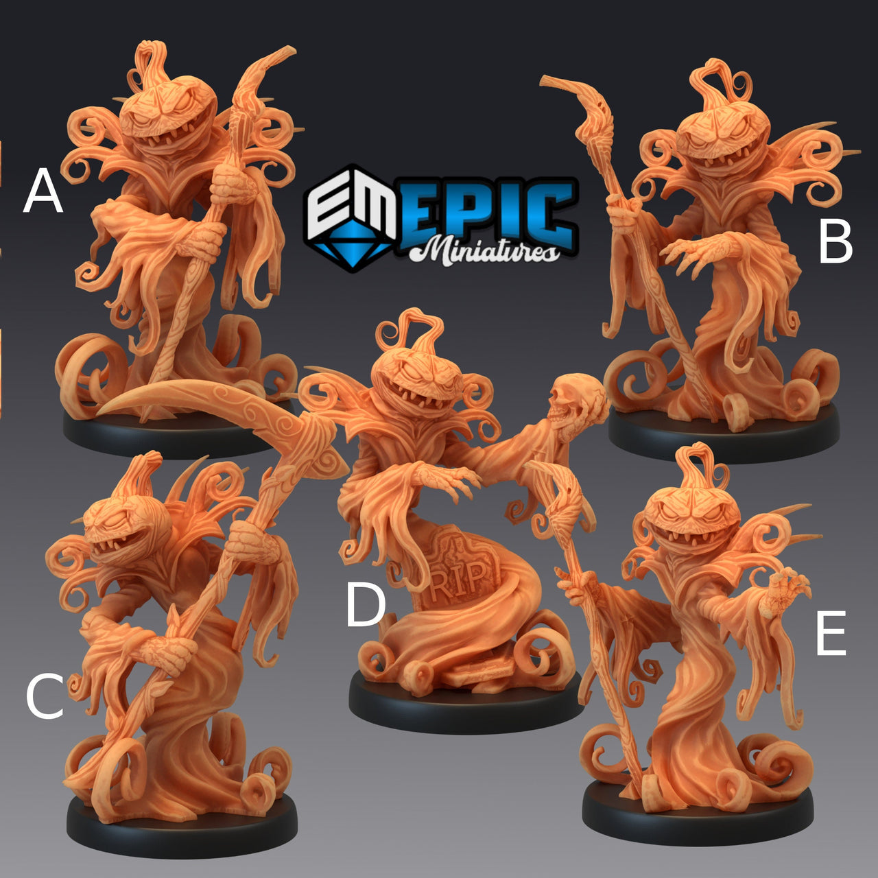 Pumpkin Reaper - Epic Miniatures