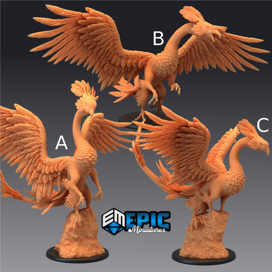 Peacock Griffin - Epic Miniatures 
