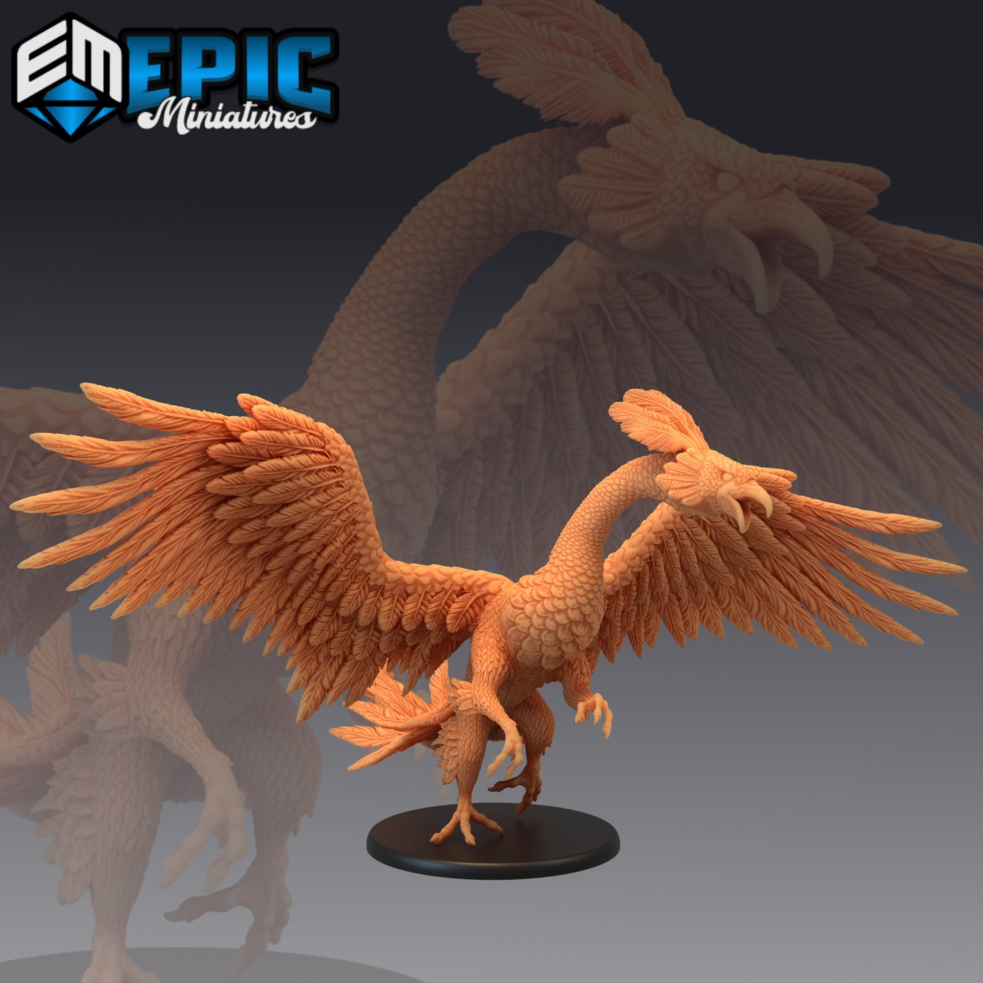Peacock Griffin - Epic Miniatures 