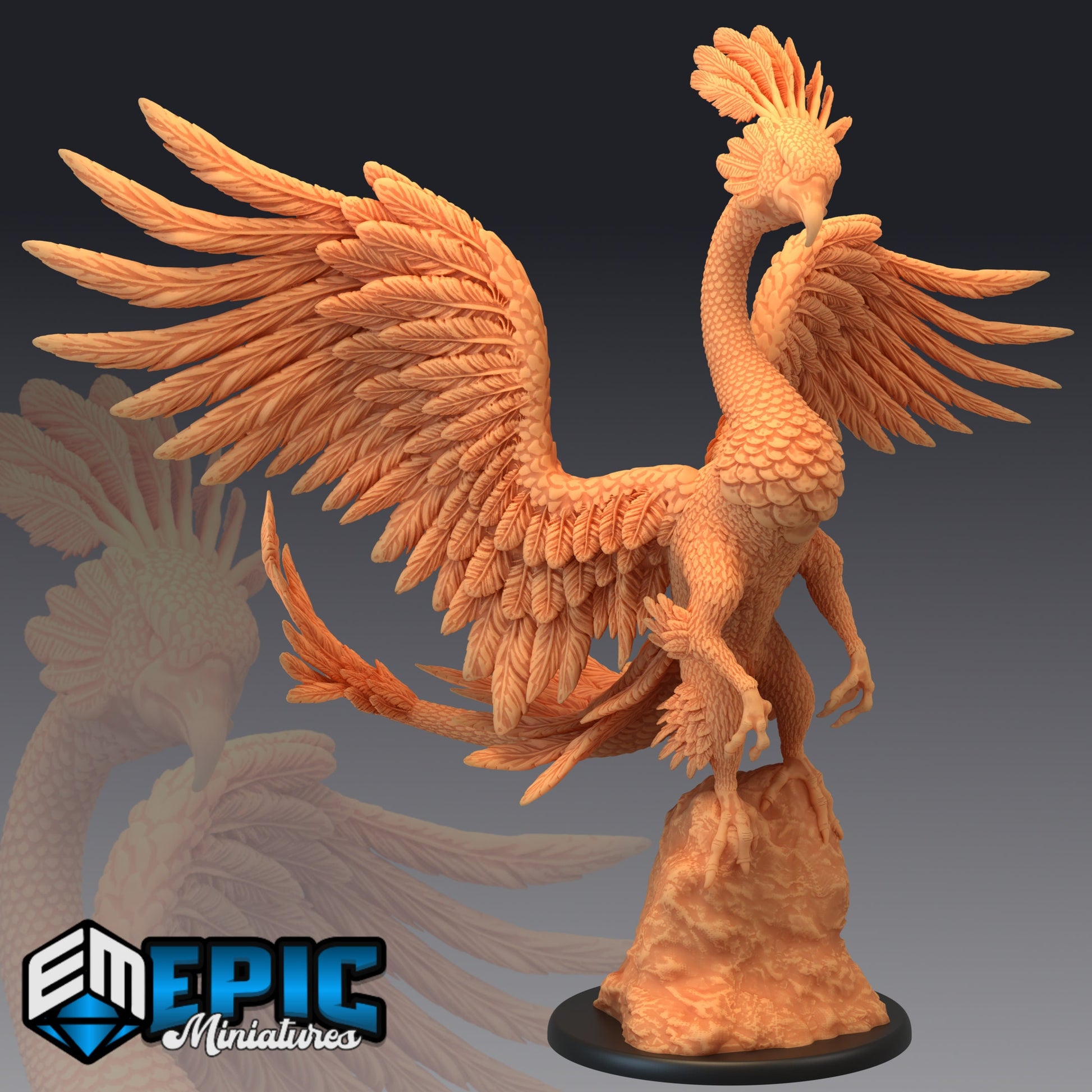 Peacock Griffin - Epic Miniatures 