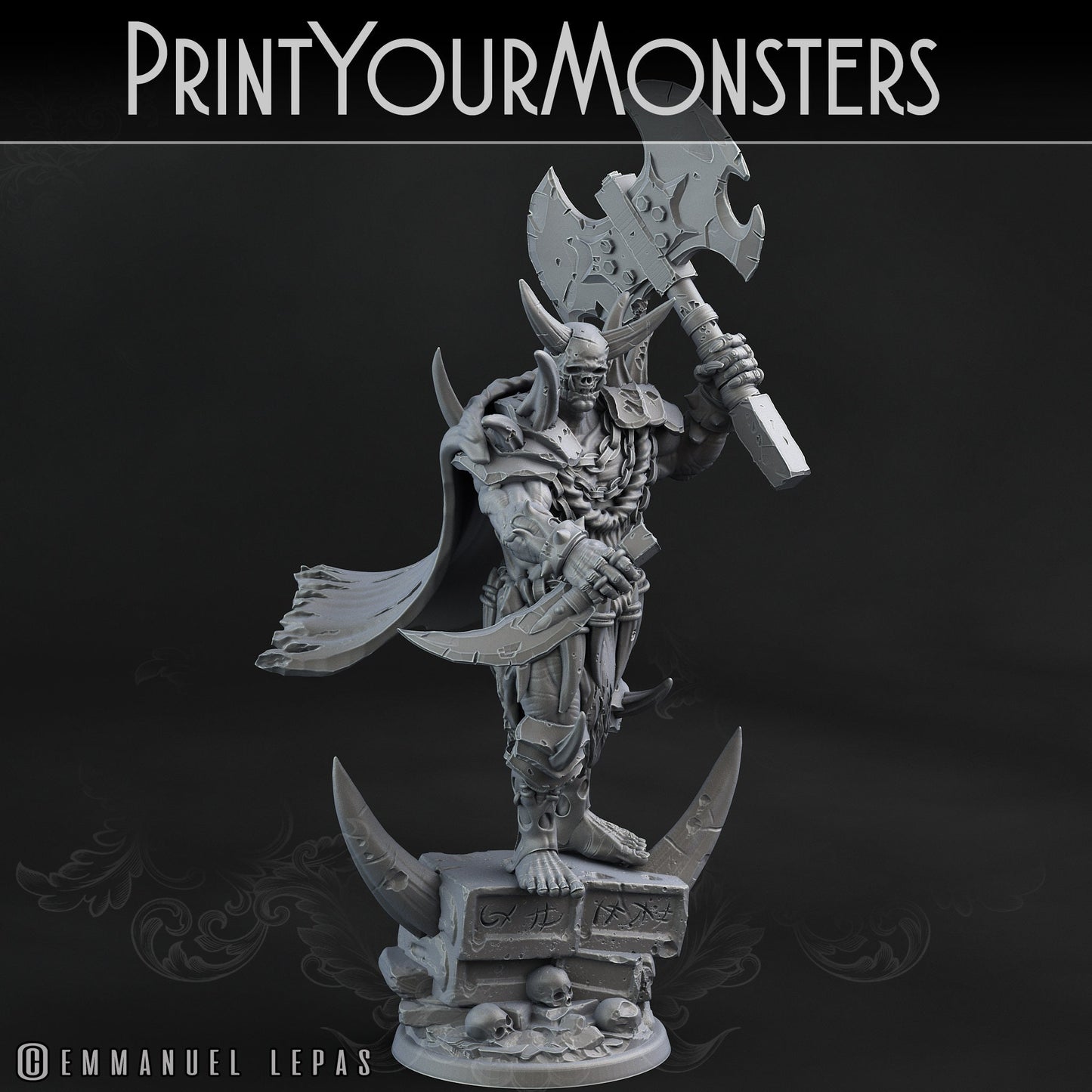 Orc Champion - Print Your Monsters 