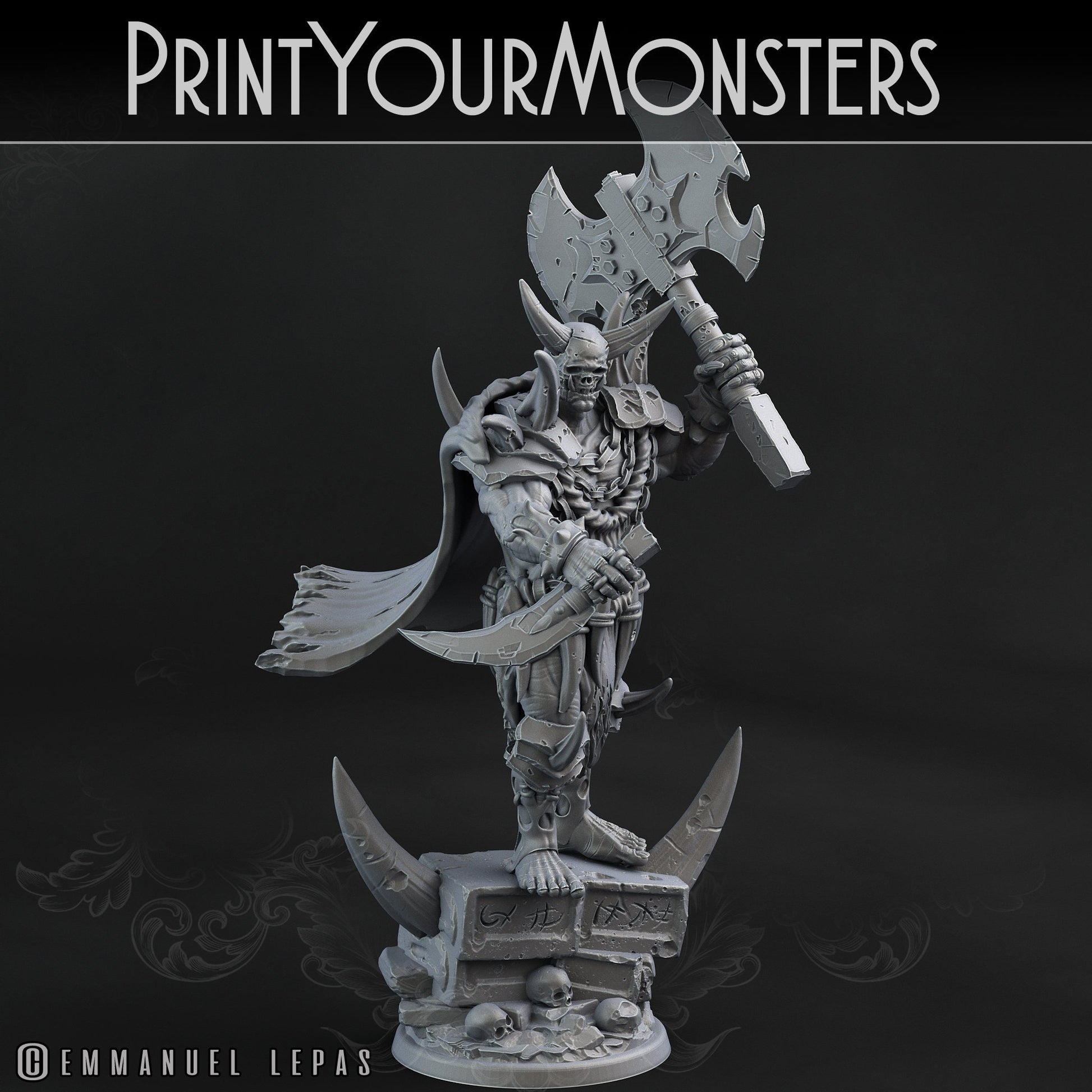 Orc Champion - Print Your Monsters 