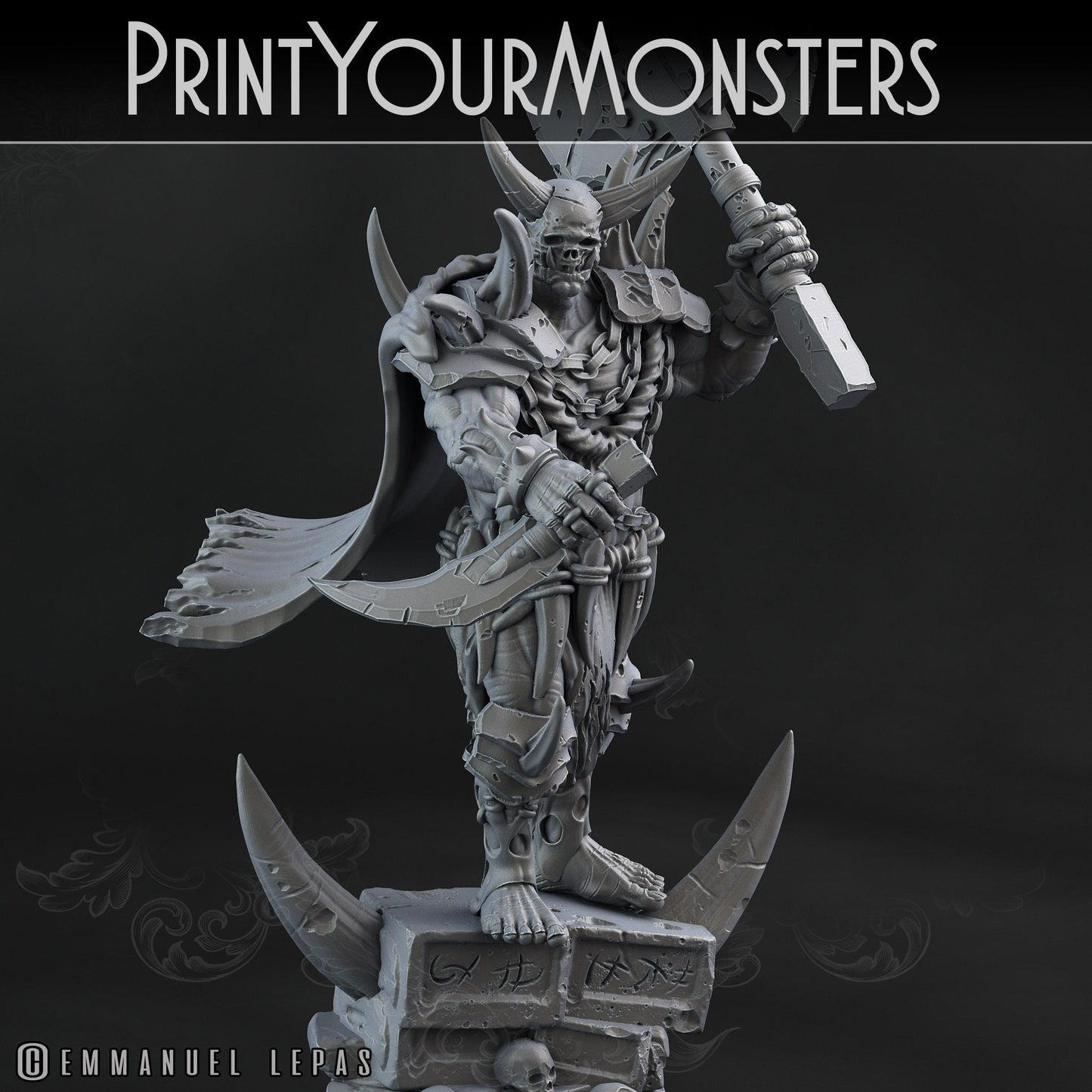 Orc Champion - Print Your Monsters 