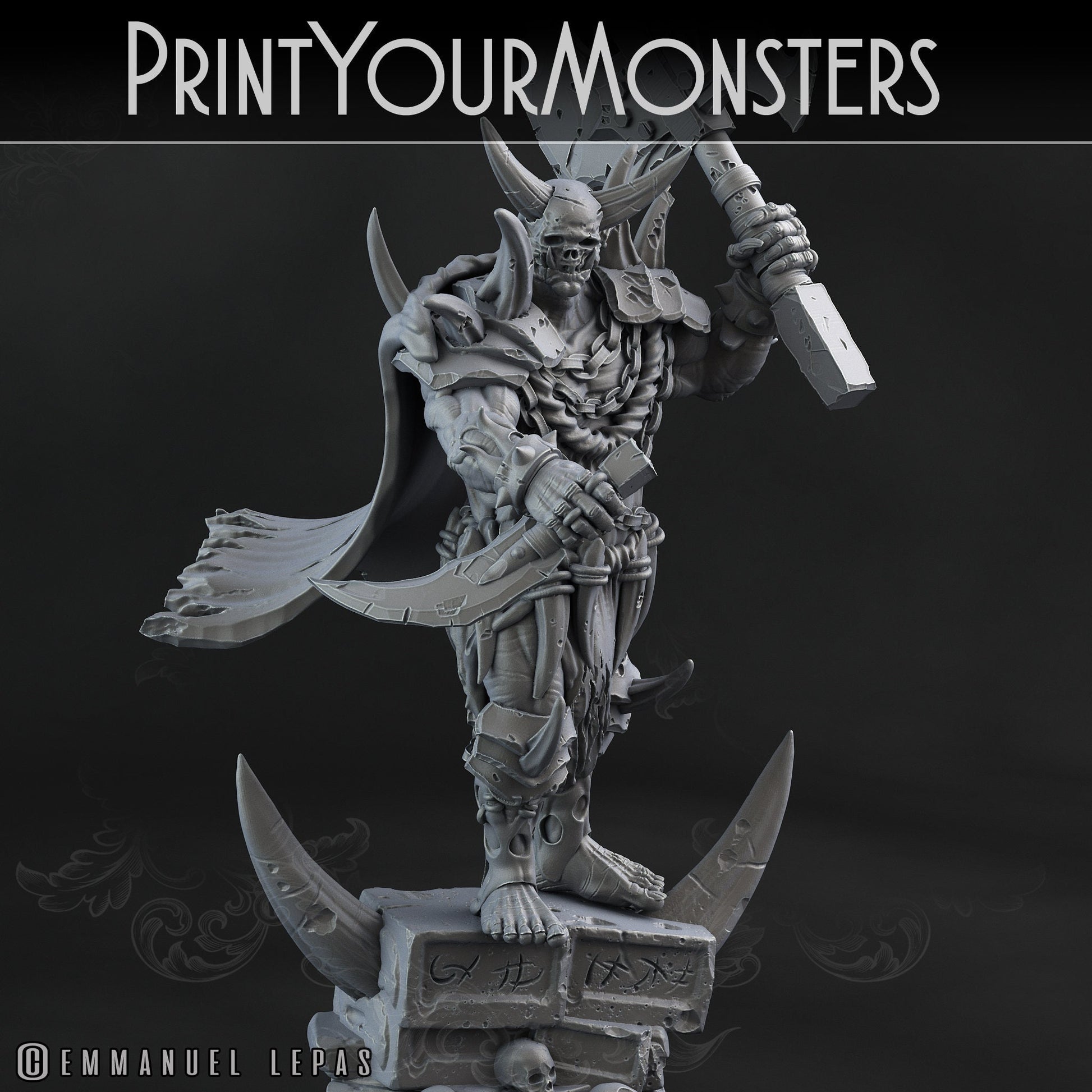 Orc Champion - Print Your Monsters 