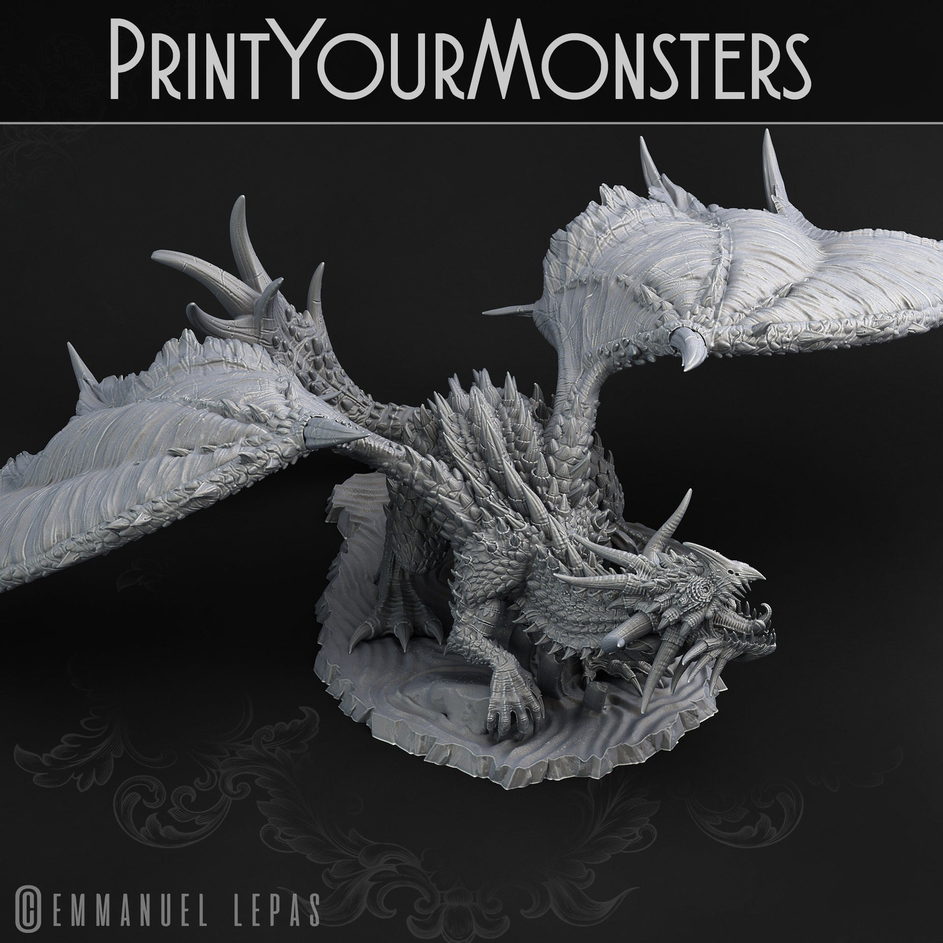 Desert Dragon - Print Your Monsters 
