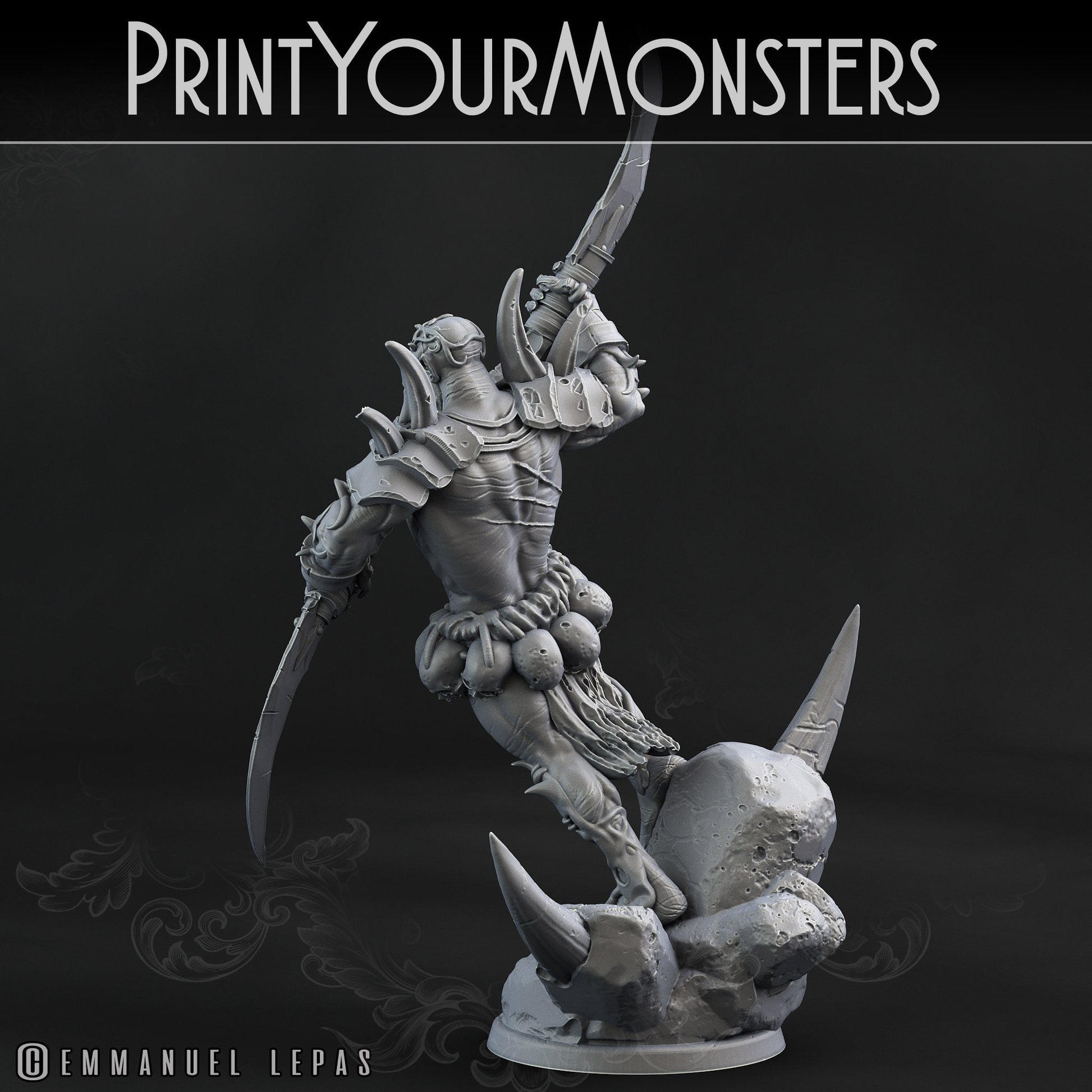 Orc Rager- Print Your Monsters 