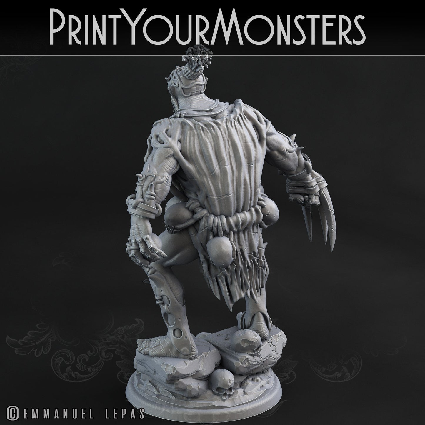 Orc Warrior - Print Your Monsters 