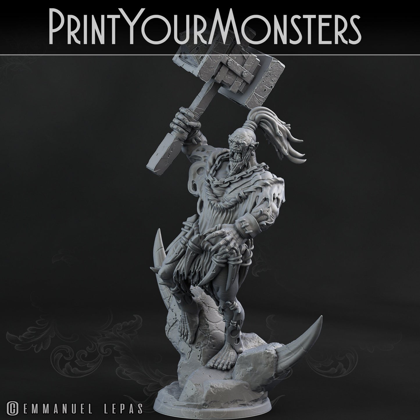 Orc Mauler - Print Your Monsters 