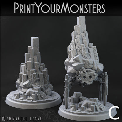 Rock Monster Terranids - Print Your Monsters 