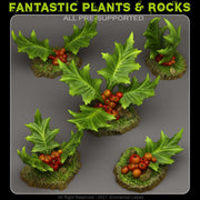 Giant Holly Scatter Terrain - Fantastic Plants and Rocks 
