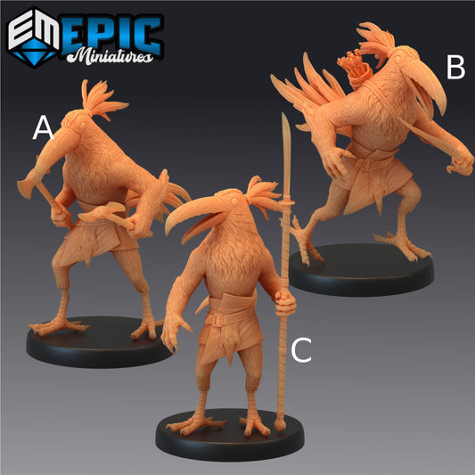Bird Folk Toucan - Epic Miniatures 