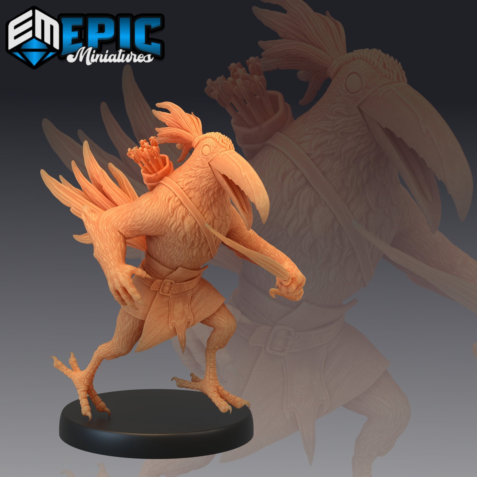 Bird Folk Toucan - Epic Miniatures 