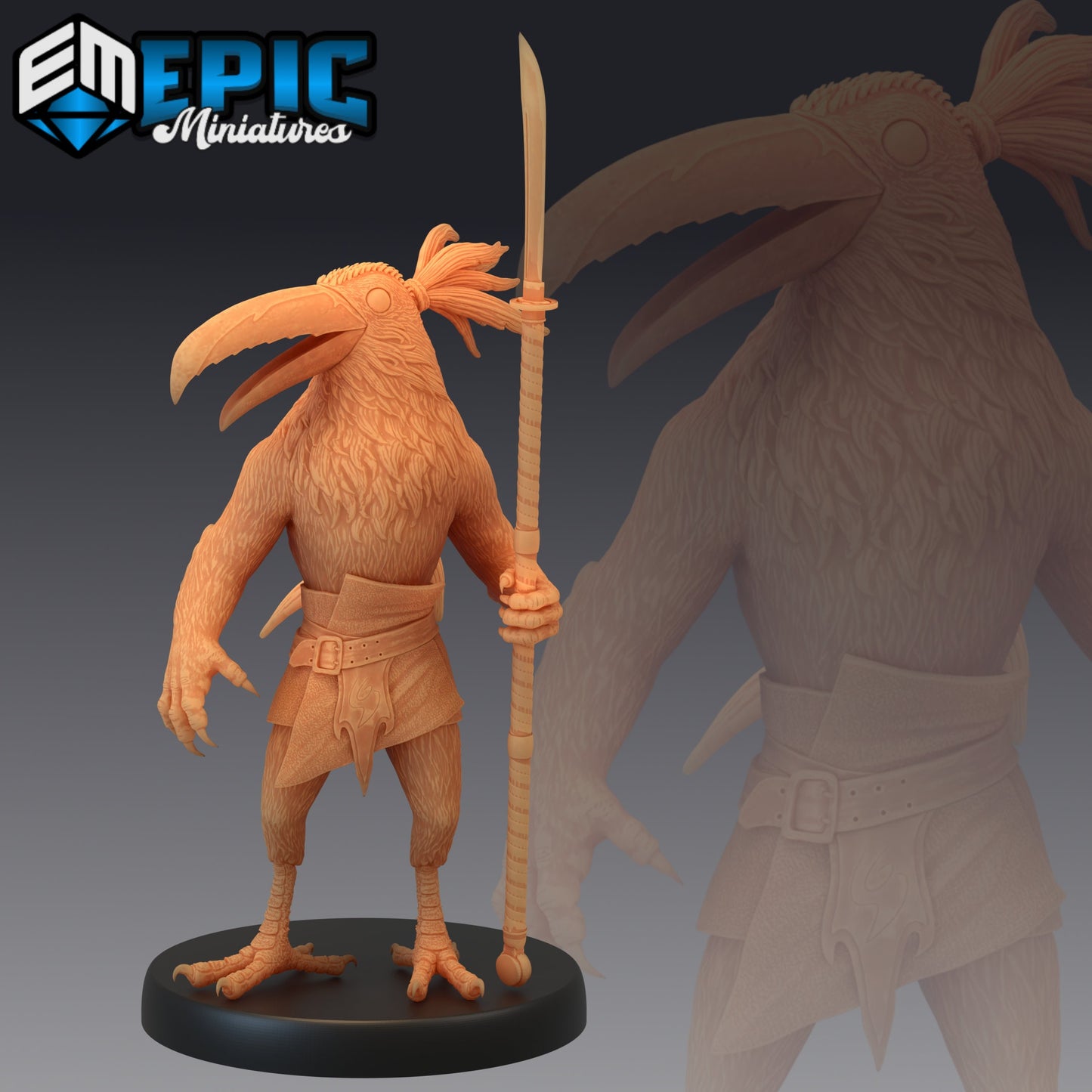 Bird Folk Toucan - Epic Miniatures 