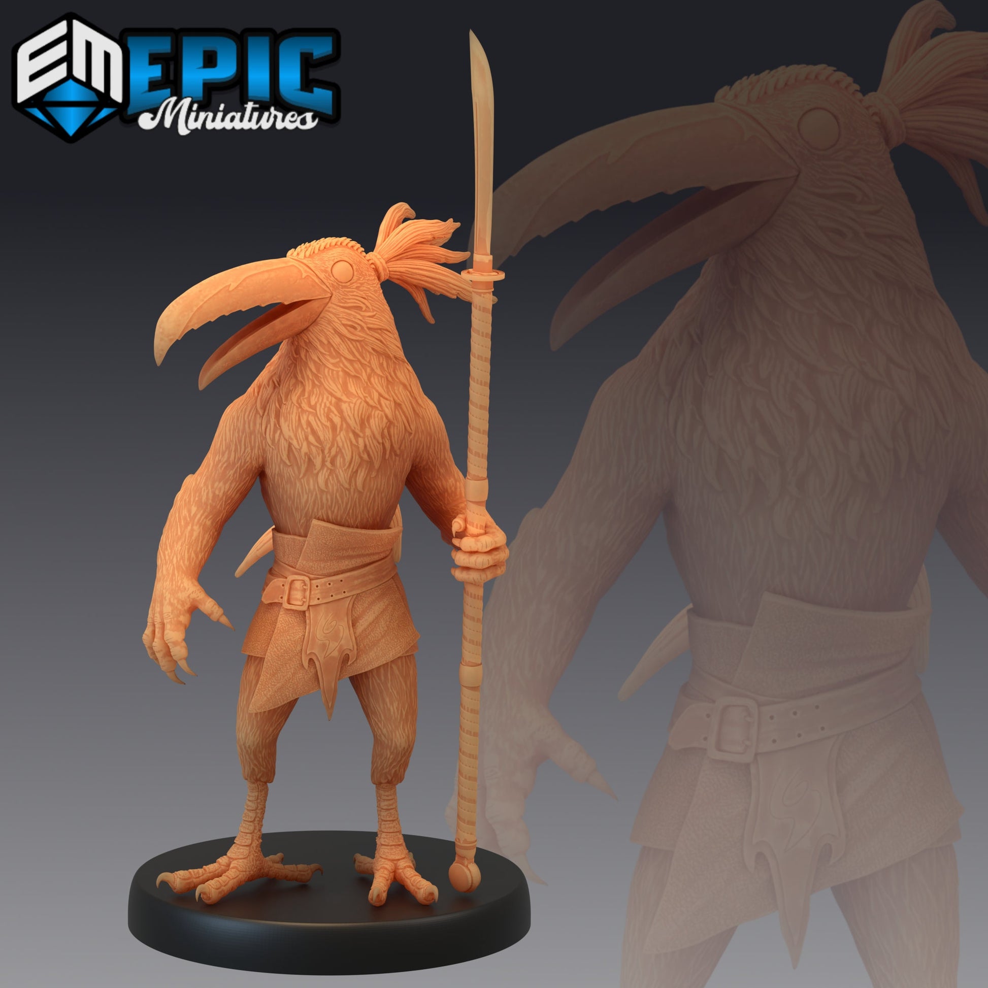 Bird Folk Toucan - Epic Miniatures 