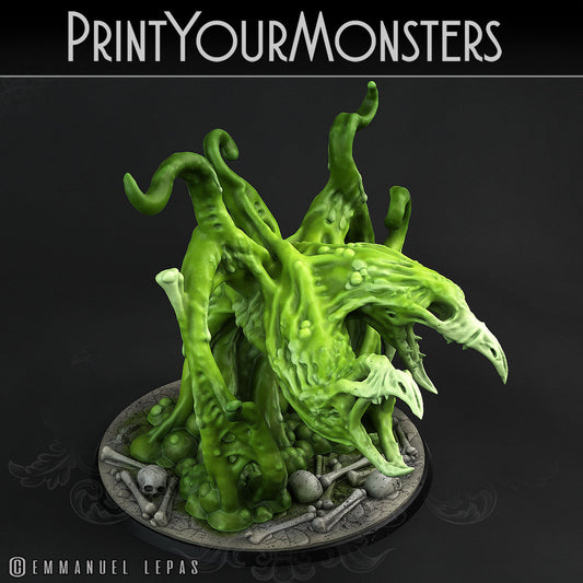 Sentient Vulture Ooze Monster - Print Your Monsters 