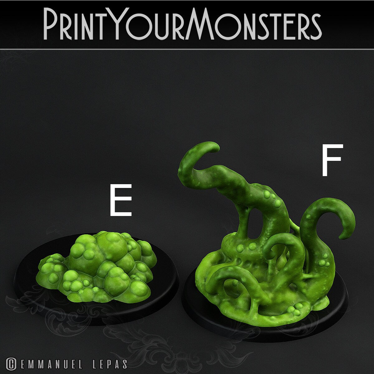 Sentient Ooze Monster - Print Your Monsters 