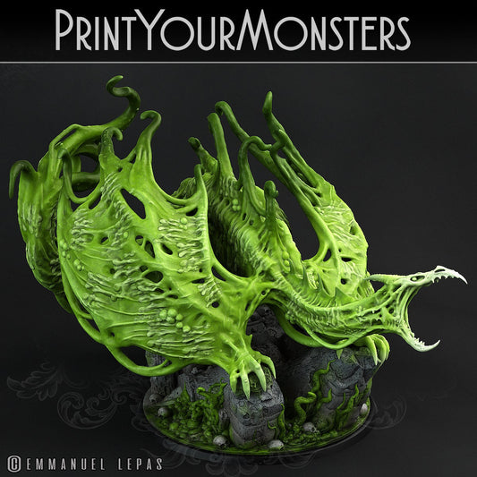 Sentient  Ooze Dragon - Print Your Monsters 