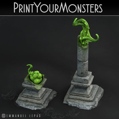 Evil Ooze Terrain - Print Your Monsters 