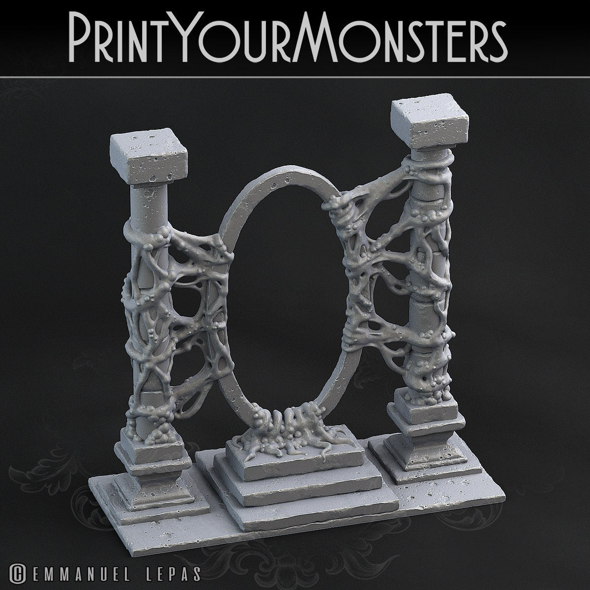 Evil Ooze Terrain - Print Your Monsters 