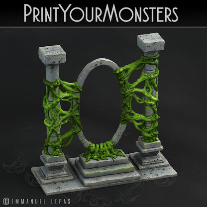 Evil Ooze Terrain - Print Your Monsters 