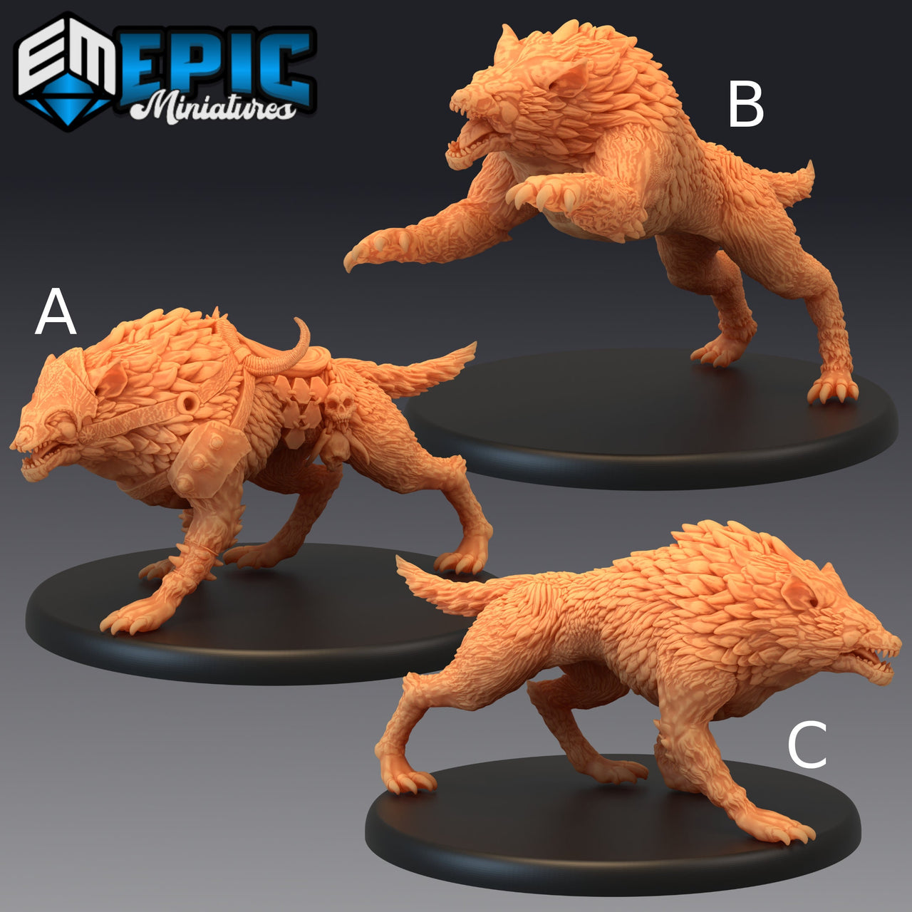 Warg - Epic Miniatures 