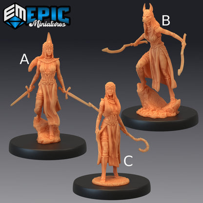 Priestess of Anubis - Epic Miniatures 