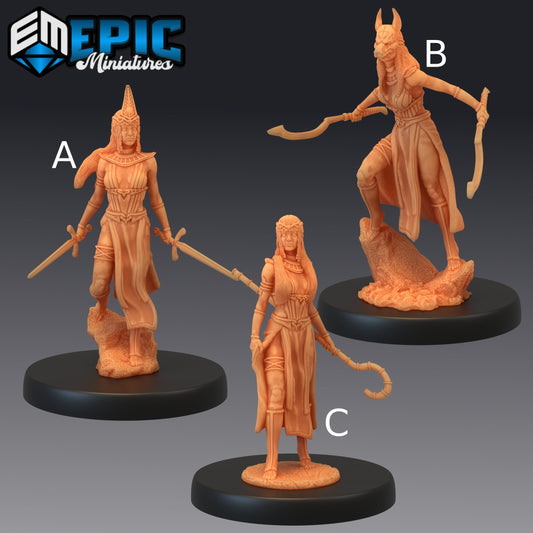 Priestess of Anubis - Epic Miniatures 
