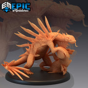 Spiky Lizard - Epic Miniatures 