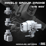 Modular Bee Drone And Pilot - Print Minis 