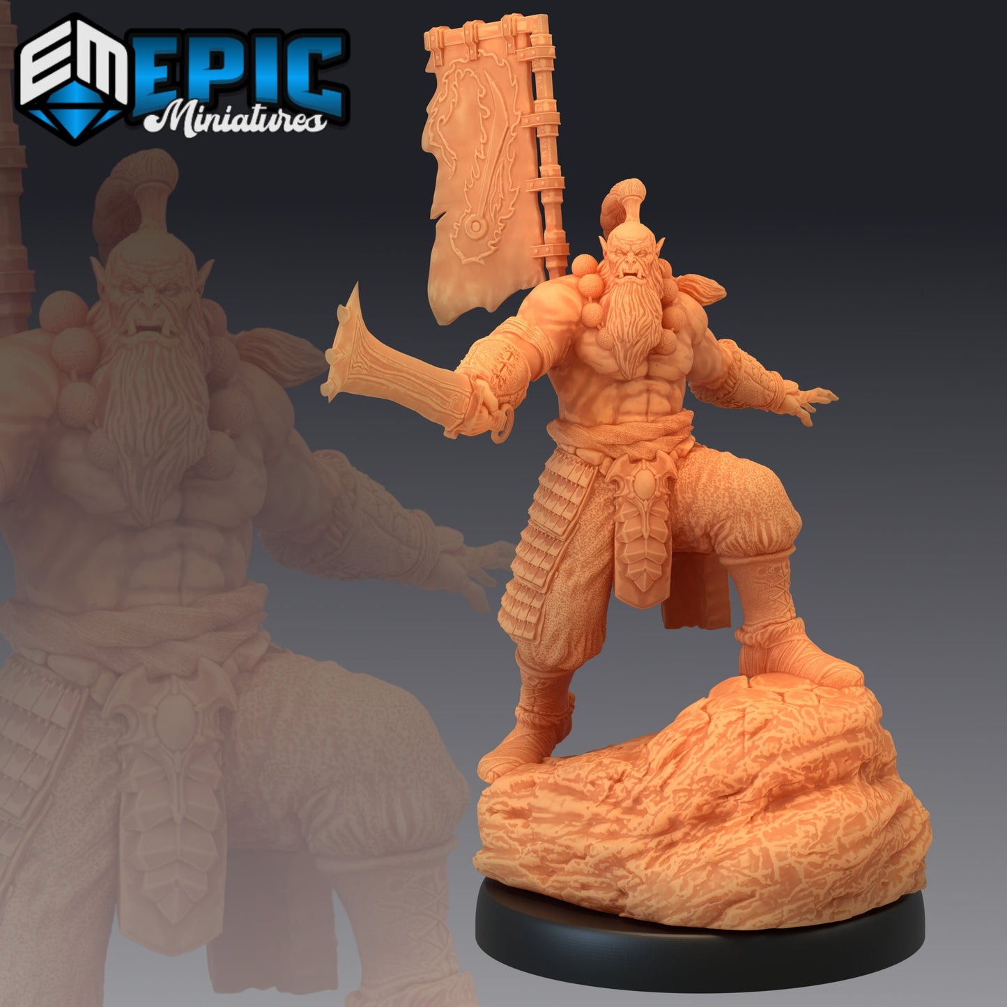 Orc Blade Master - Epic Miniatures 