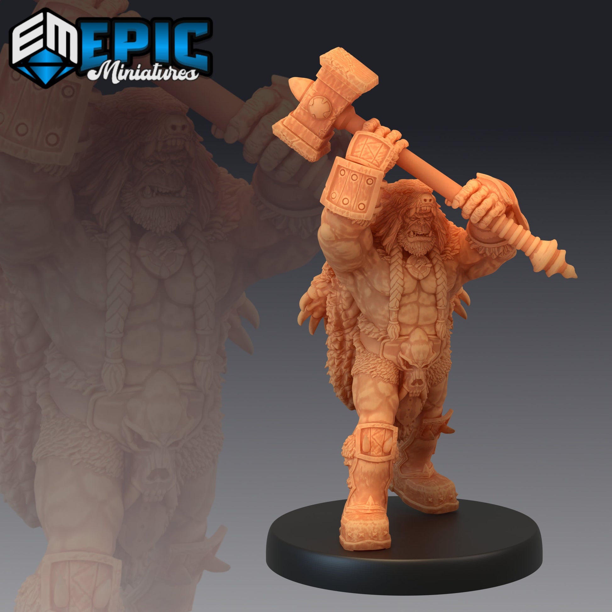 Orc Warg Tamer - Epic Miniatures 