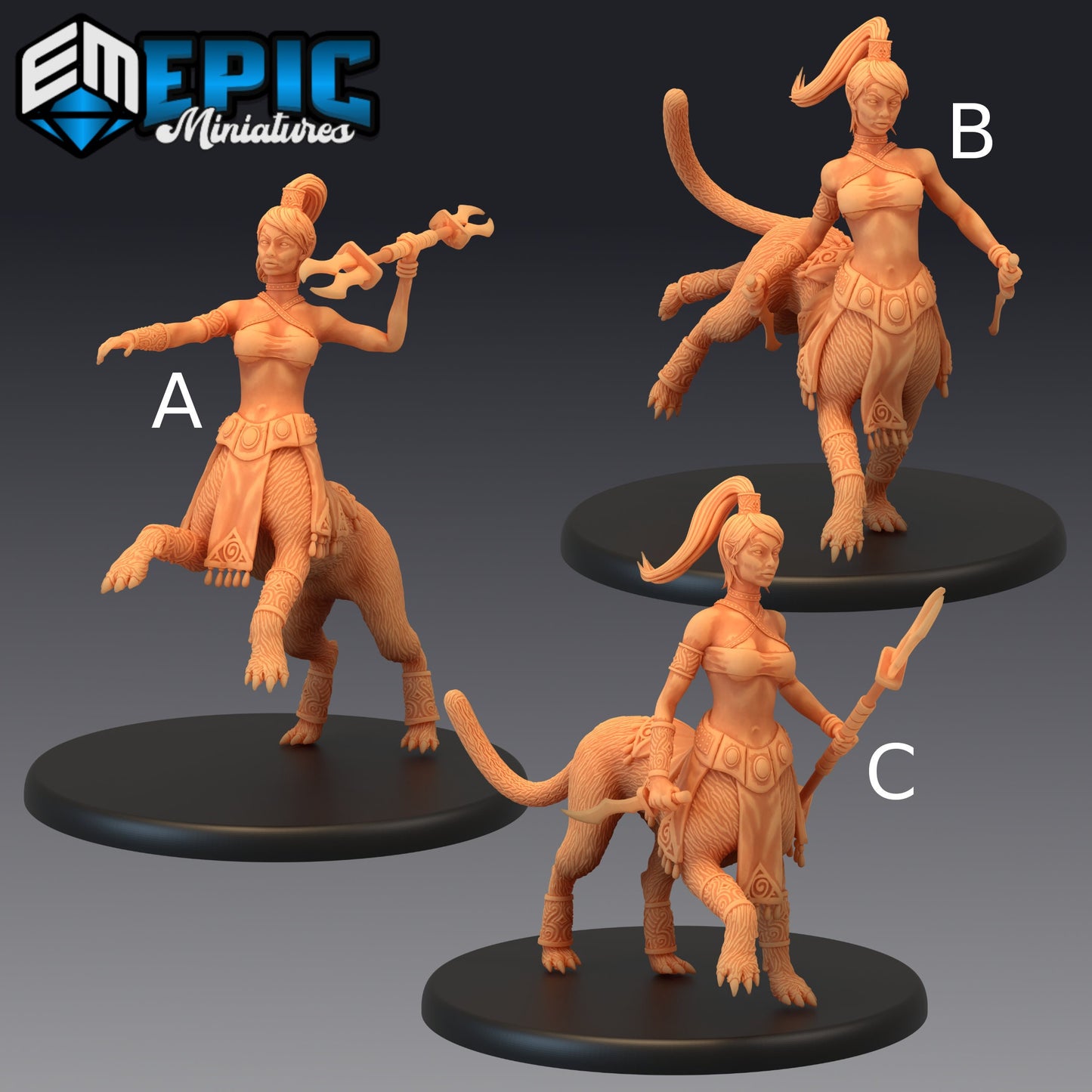 Lamia Quadrupped - Epic Miniatures 