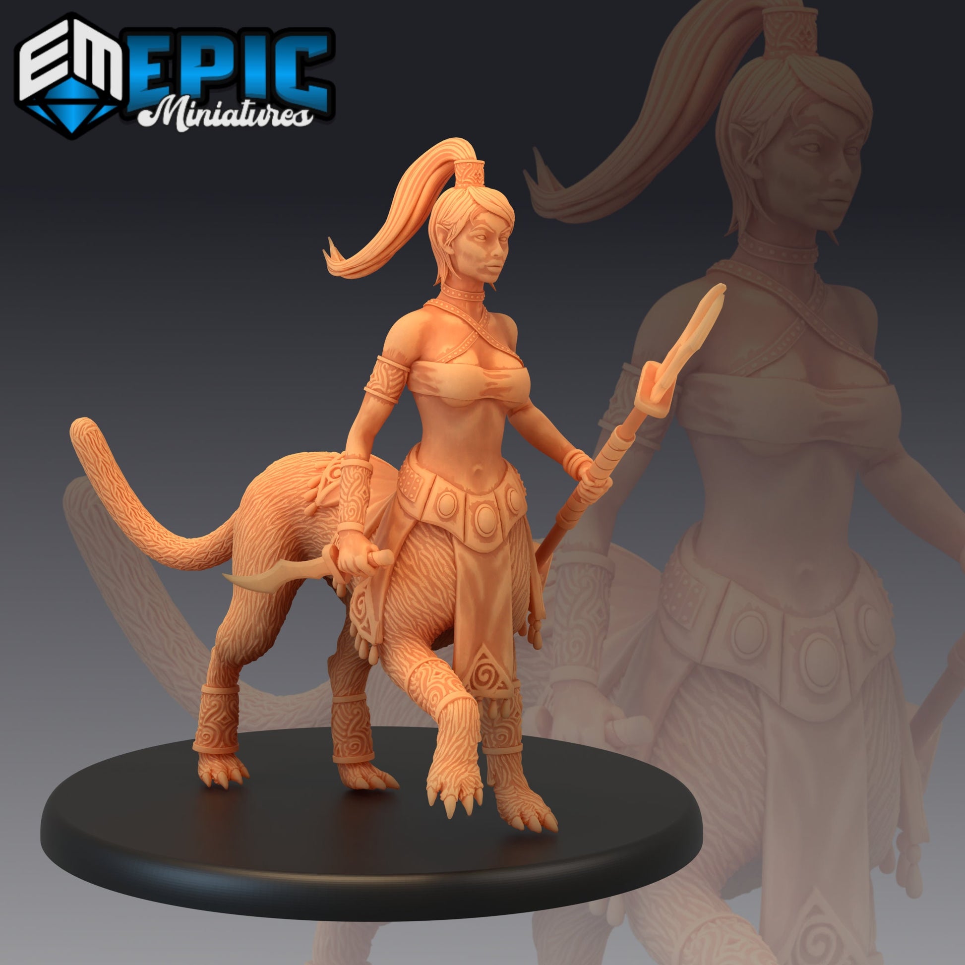 Lamia Quadrupped - Epic Miniatures 
