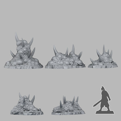 Dangerous Aberration Plants  Scatter Terrain - Fantastic Plants and Rocks 