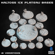 Kaltoss Ice Plateau Bases - Print Minis 