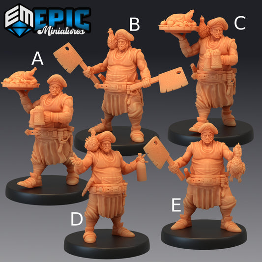 Drunk Cook - Epic Miniatures 