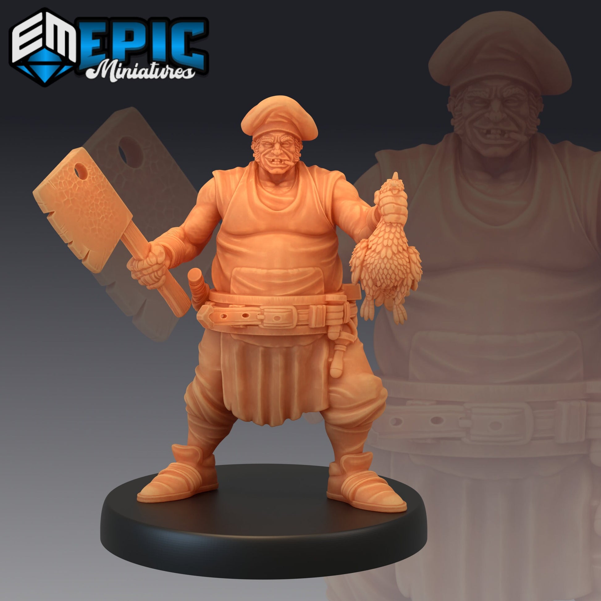 Drunk Cook - Epic Miniatures 
