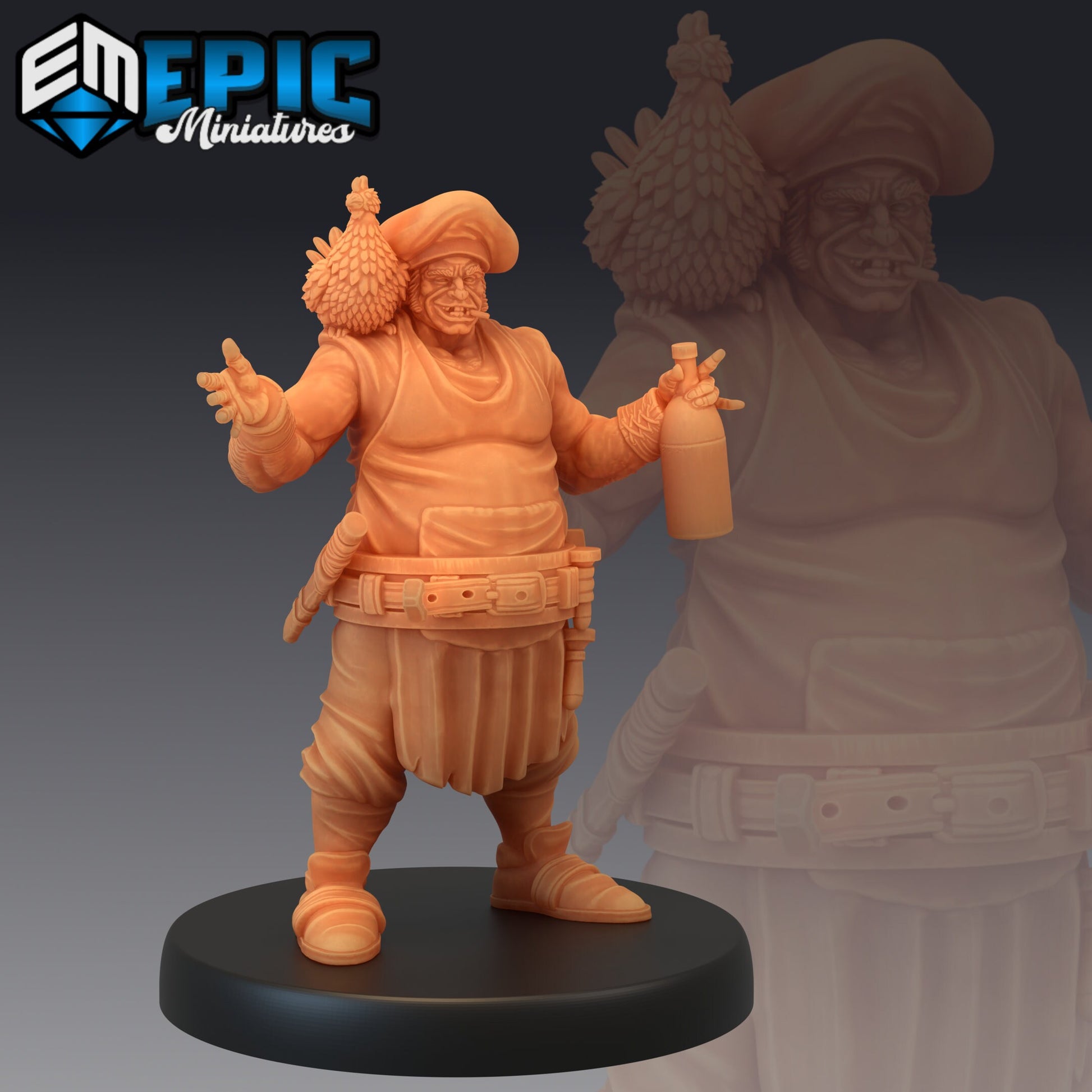 Drunk Cook - Epic Miniatures 