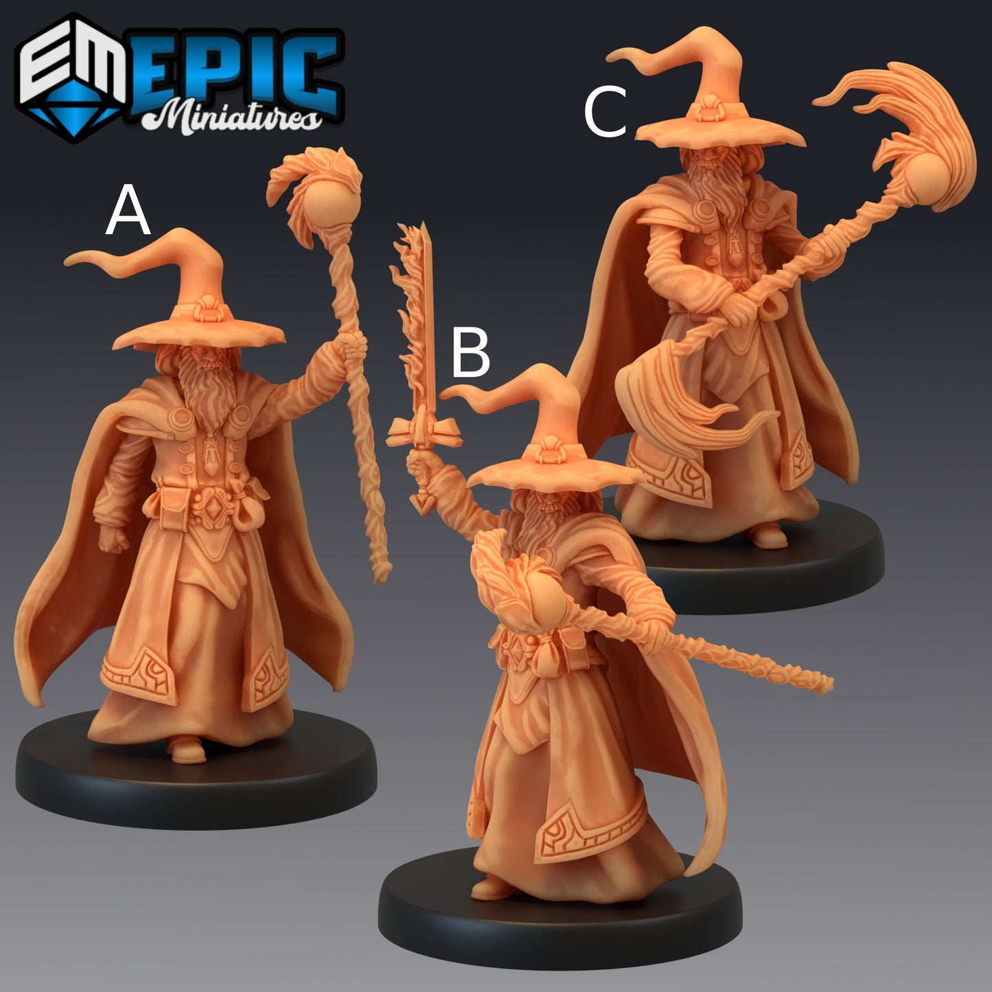 Gray Wizard - Epic Miniatures 