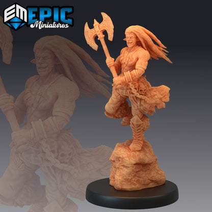 Fire Genasi - Epic Miniatures 