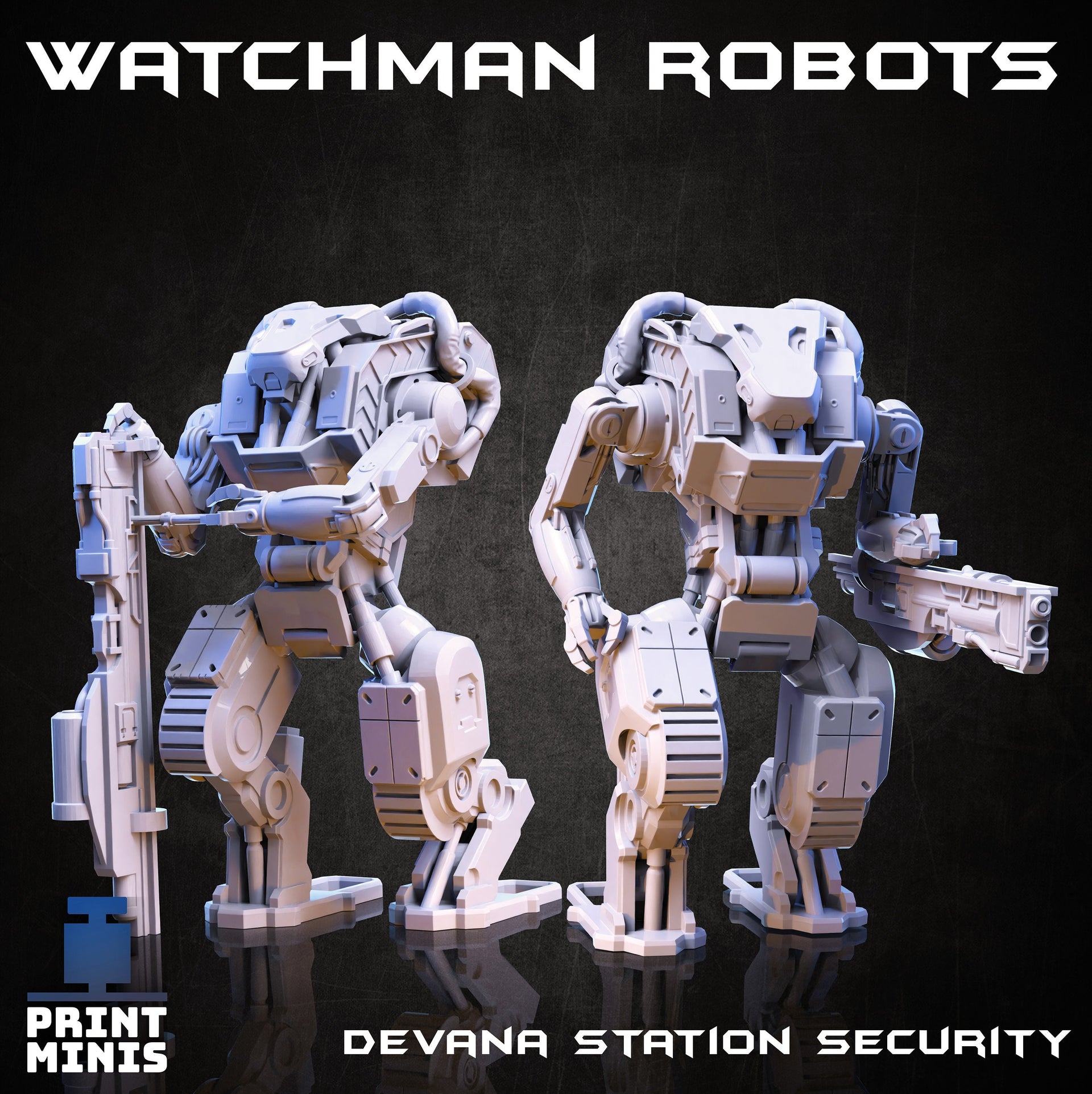 Watchman Robot - Print Minis 