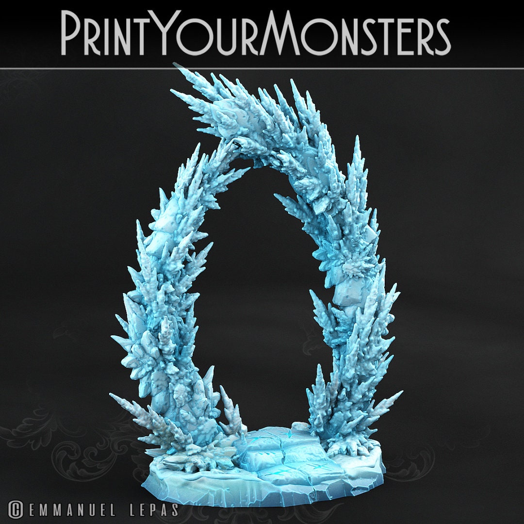 Ice Portal - Print Your Monsters 