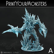 Rimethorn Frost Golems - Print Your Monsters 