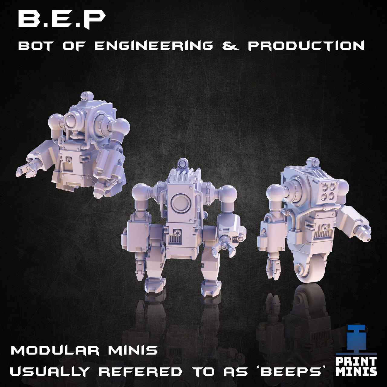 Modular Engineering Robot - Print Minis 