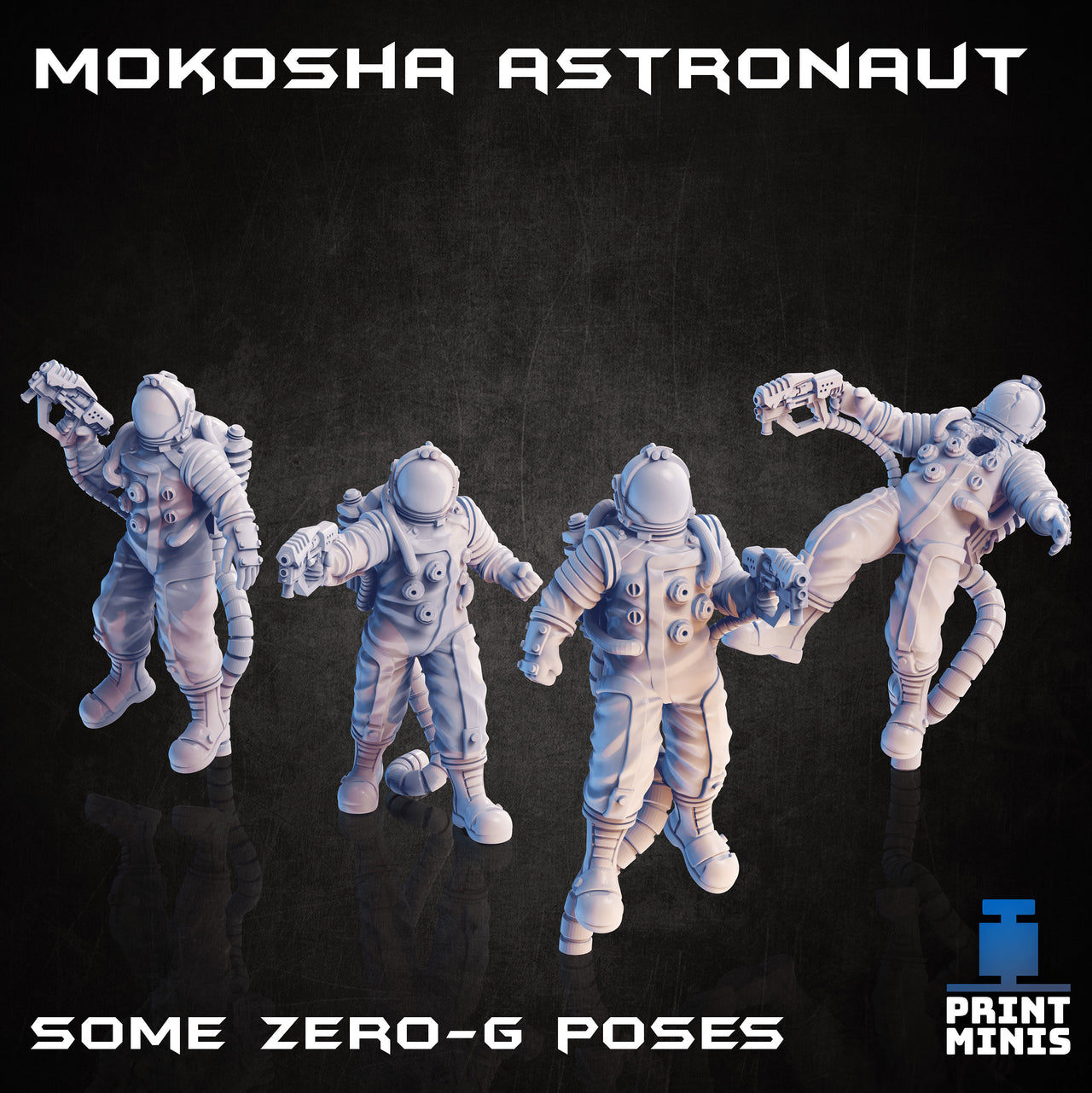 Mokosha Astronauts - Print Minis 