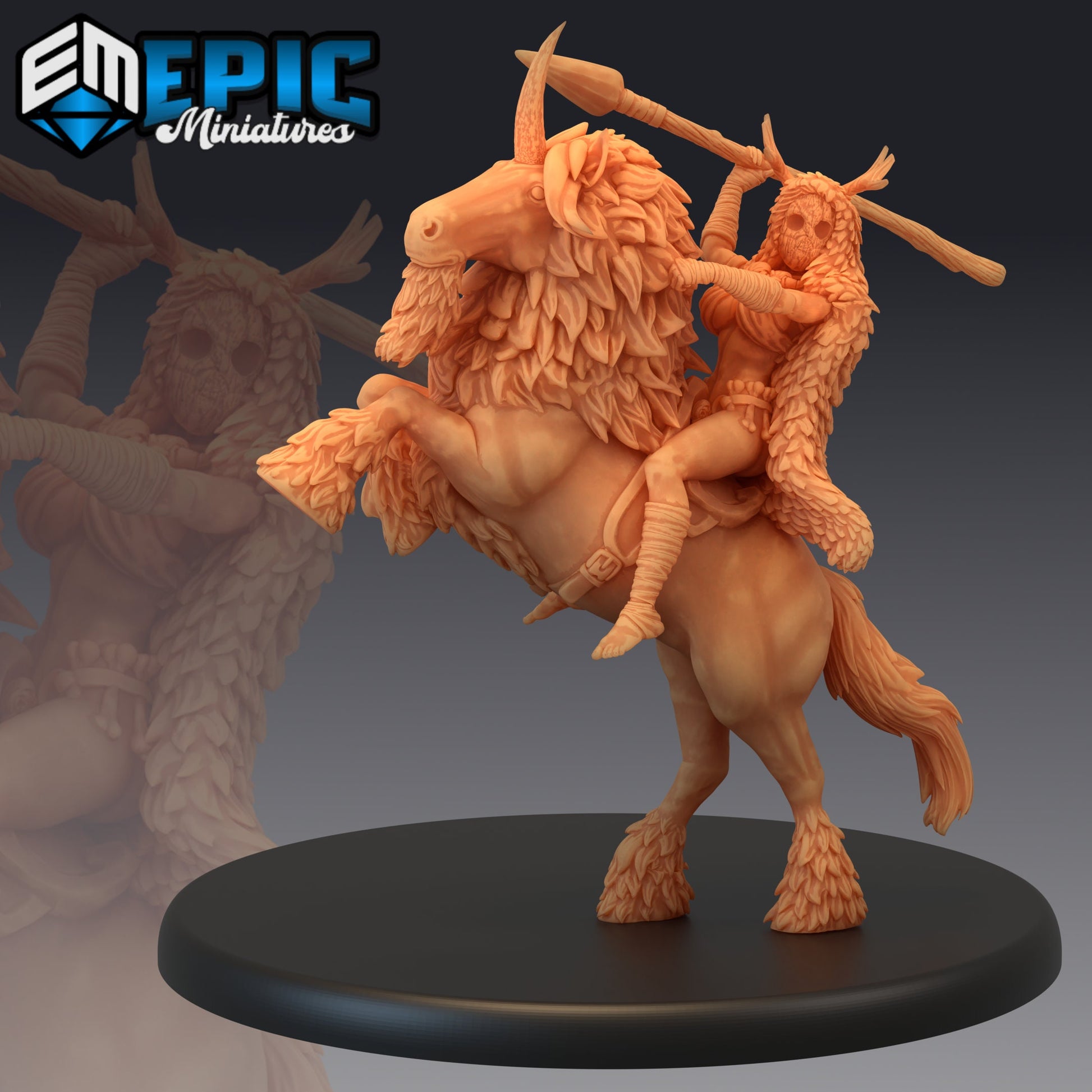 Wood Mask Tribe - Epic Miniatures 