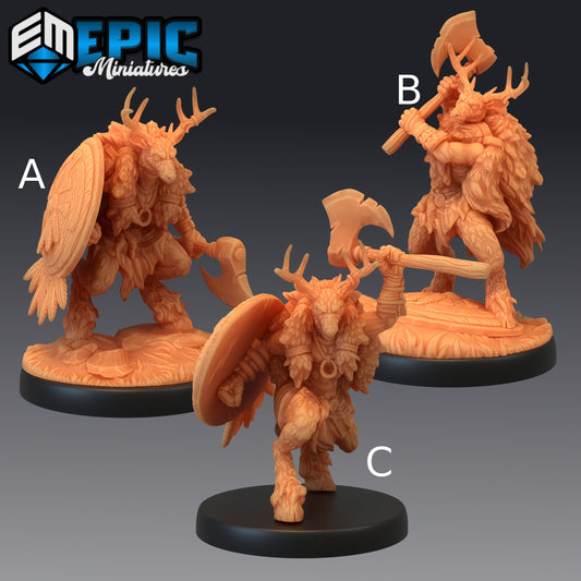 Deer Folk - Epic Miniatures 