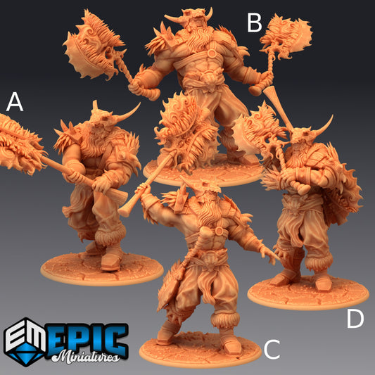 Frost Giant Warrior - Epic Miniatures 